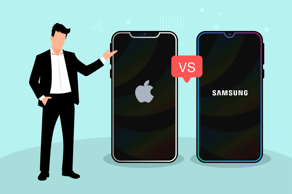 Em meio à queda no mercado, Samsung ultrapassa Apple em envios de smartphones